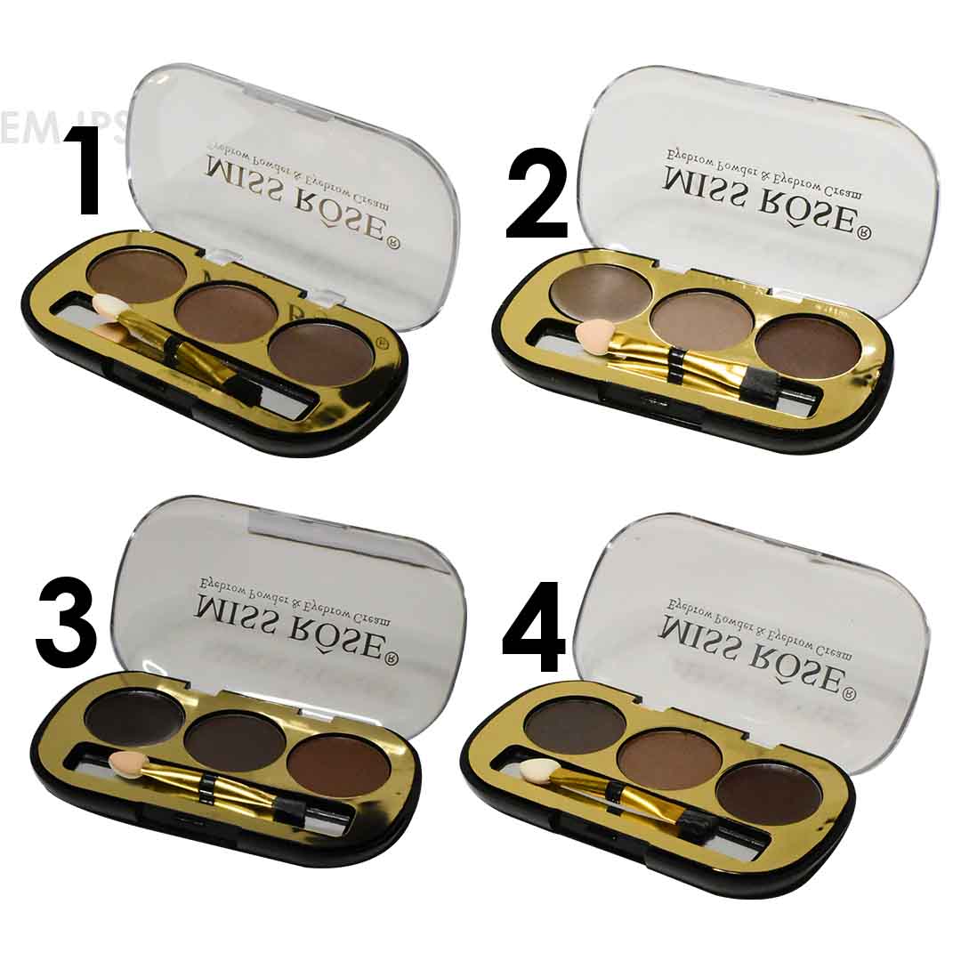 Pomada para cejas miss rose de 3 colores
