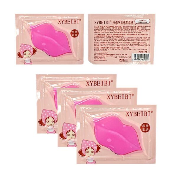 Parches rosados para labios Xybeibi LOTE1