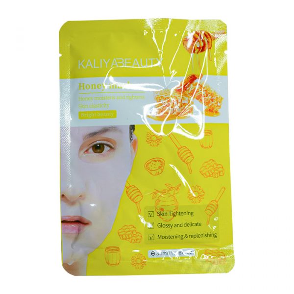 Mascarilla de miel en sobre amarillo kaliyabeauty