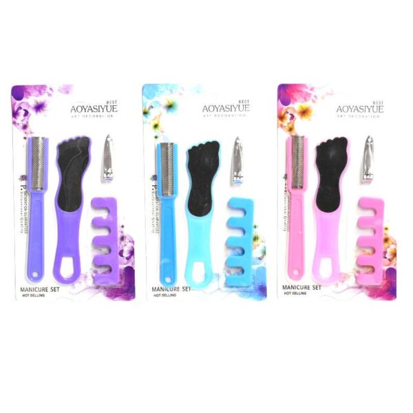 Kit completo de pedicura Best Aoyasiyue de colores 4u