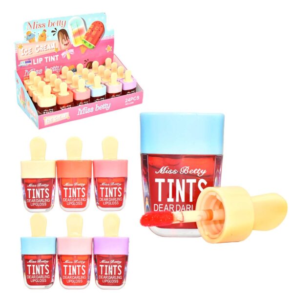 Tinta Para Labios En Presentacion De Helado Miss Betty
