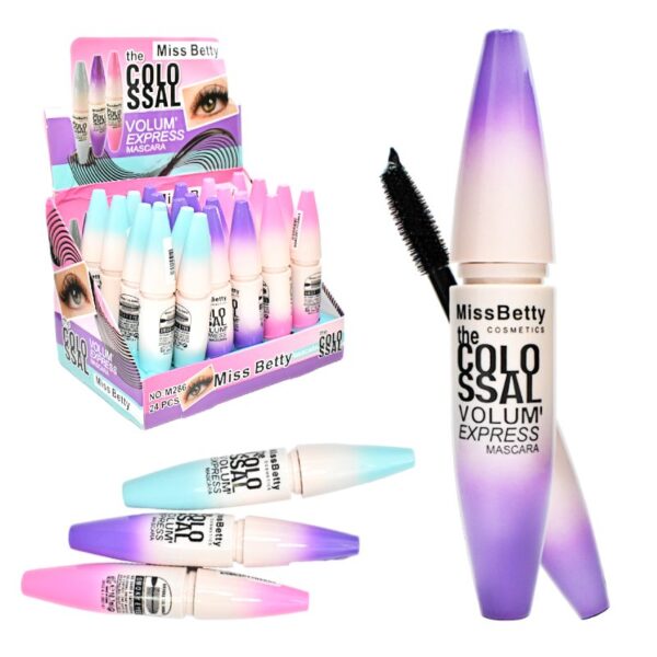 Mascara Para Pestañas Miss Betty Colossal Super Volumen