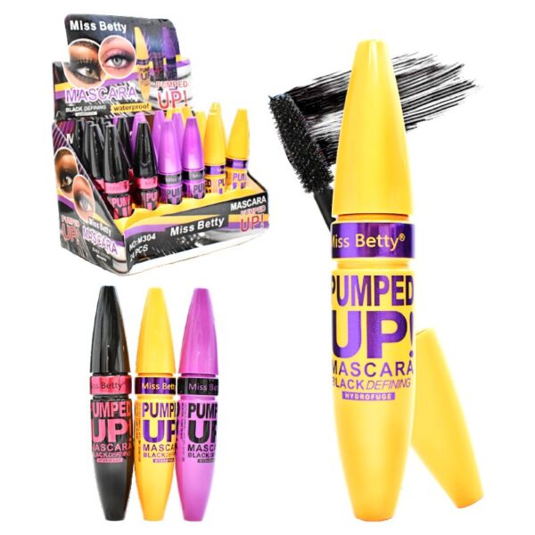 Mascara Para Pestañas Miss Betty Pumped Up Contra Agua