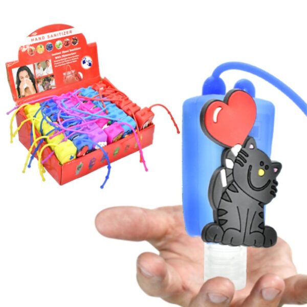 Gel antibacterial portable con diseños varios c