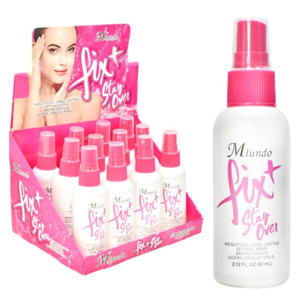 Fijador Miundo Stay Over Tapa Rosada 60Ml