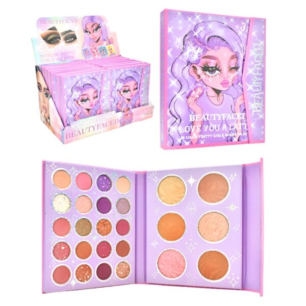 Sombra Beauty Faced  26 Colores Presentacion Surtida