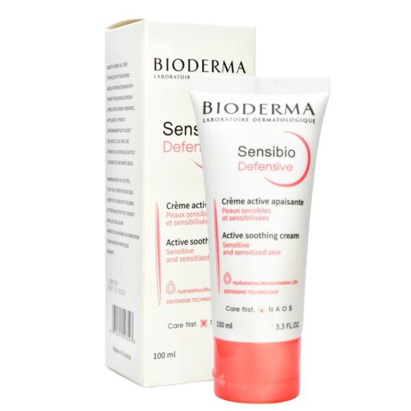 Crema Calmante Activa Para Piel Sensible Bioderma Sensibio Defensive 100Ml
