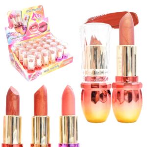 Labiales De Hadas Con Base Color Tornasol Hold Morning