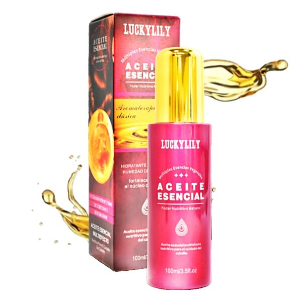 Aceite Nutritivo Y Reparador De Cuidado Profundo Para Cabello Lucky Lily 100Ml