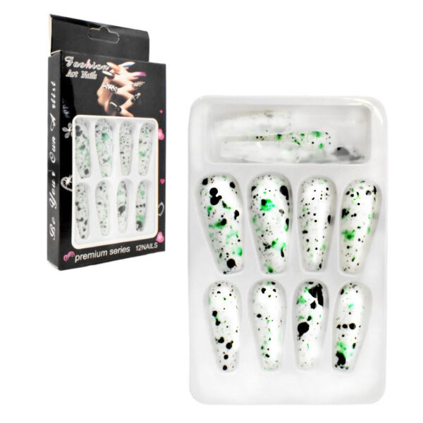 Uñas Press On Nails 12pcs - Imagen 7
