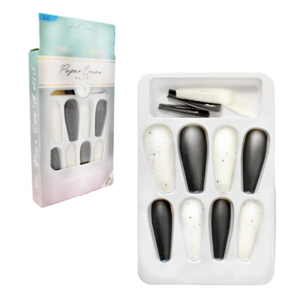Uñas Press On Nails 12pcs - Imagen 4