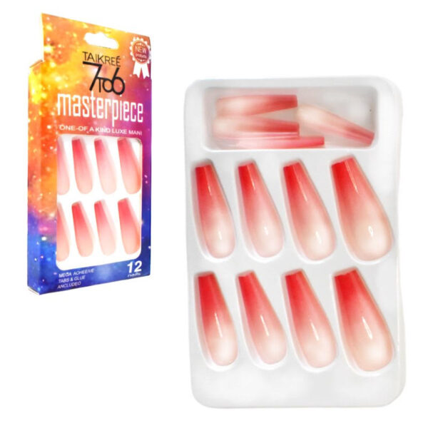 Uñas Press On Nails 12pcs - Imagen 10