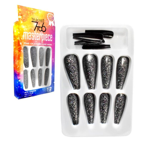 Uñas Press On Nails 12pcs - Imagen 3