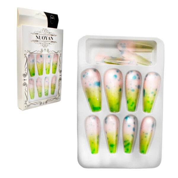 Uñas Press On Nails 12pcs - Imagen 8