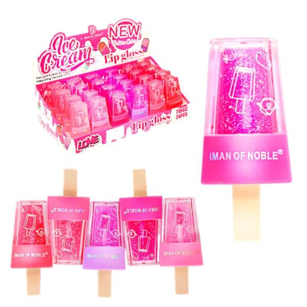 Tinta Para Labios con Glitter En Forma de Paleta