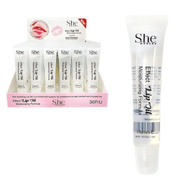 Brillo Labial con Glitter She Makeup