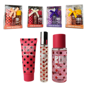 Set de fraganica 3 piezas PINK IN SWEET SURTIDOS